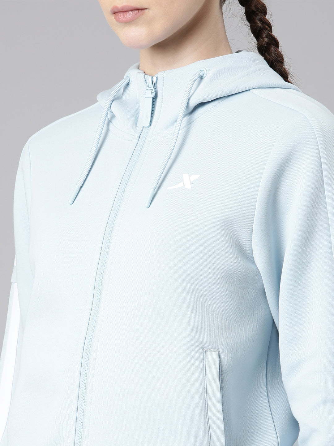 Xtep-Comfort Women Knitted Hoodie