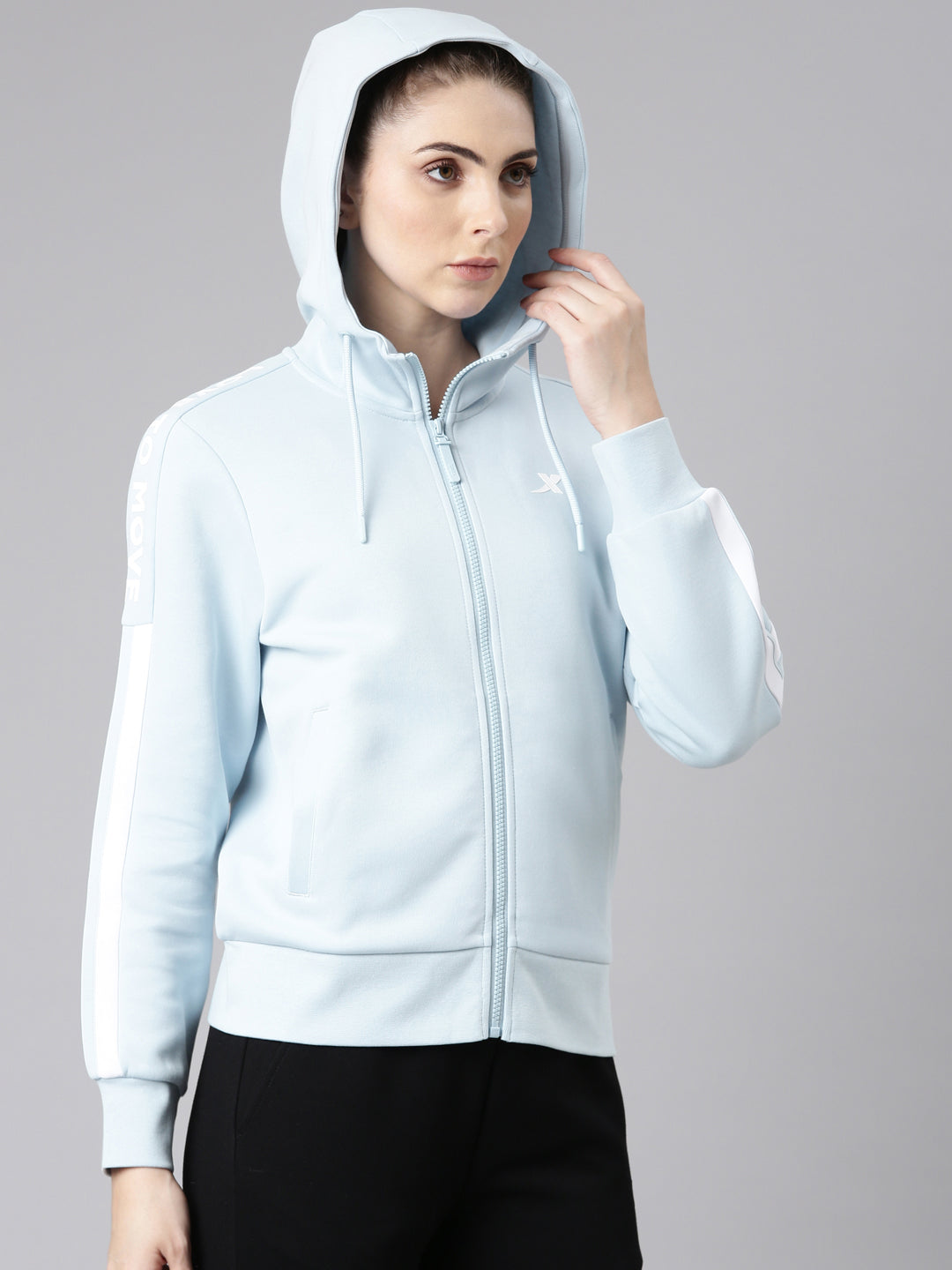 Xtep-Comfort Women Knitted Hoodie