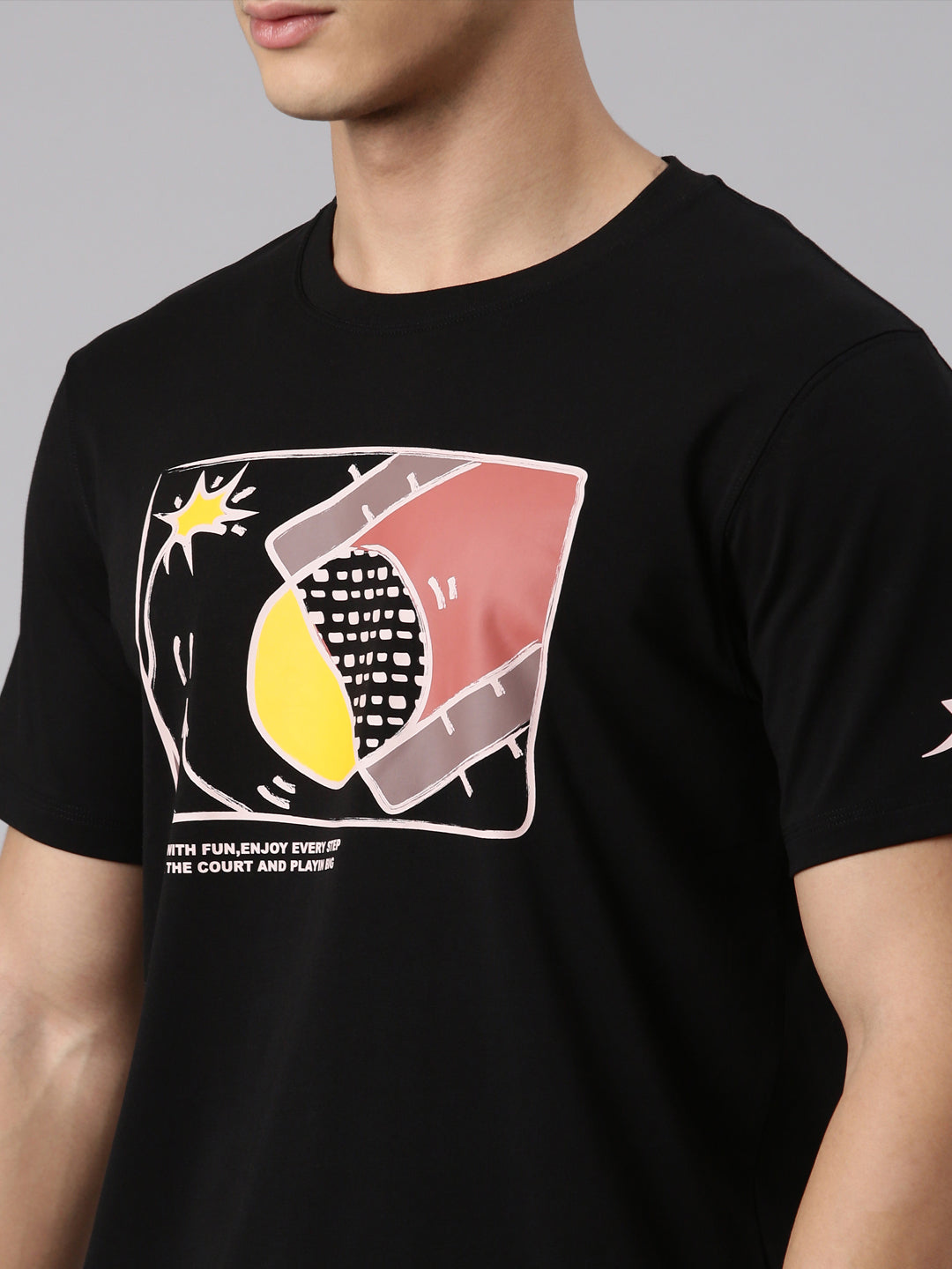 Xtep-Comfort Men Short-sleeve T-shirt