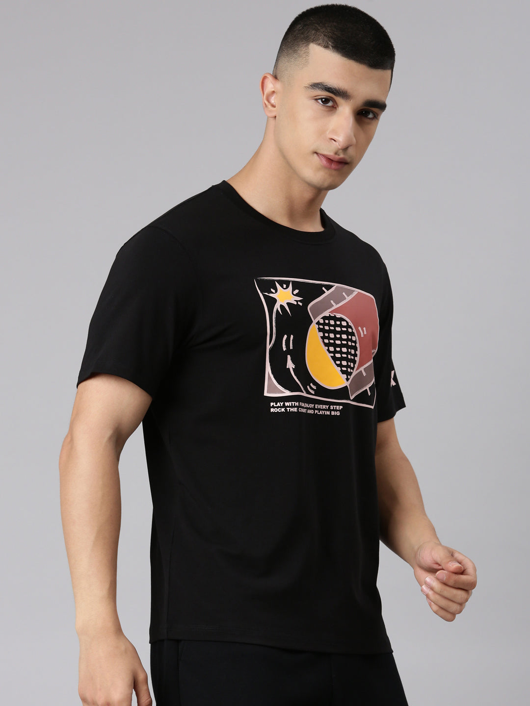 Xtep-Comfort Men Short-sleeve T-shirt