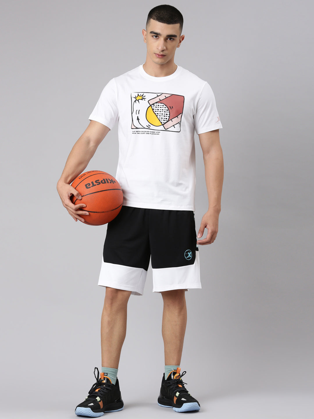 Xtep-Comfort Men Short-sleeve T-shirt