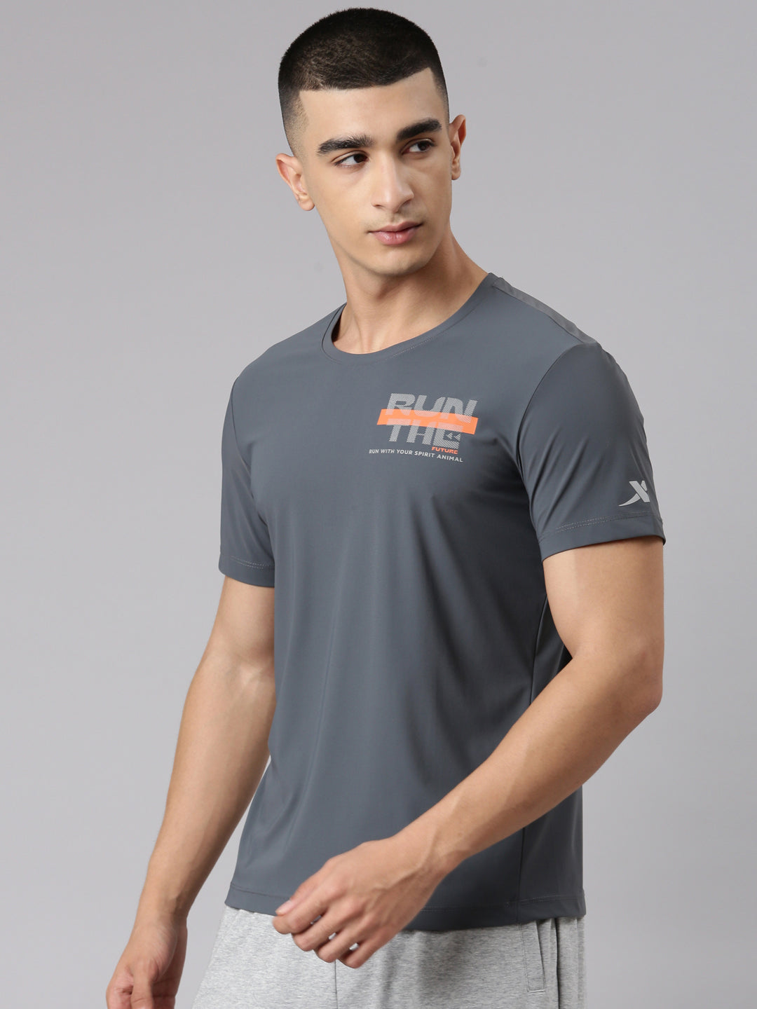 Xtep Men Running Short-sleeve T-shirt