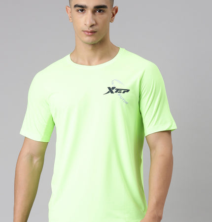 XTEP-tips Men Short-sleeve T-shirt - Leafy Green / S