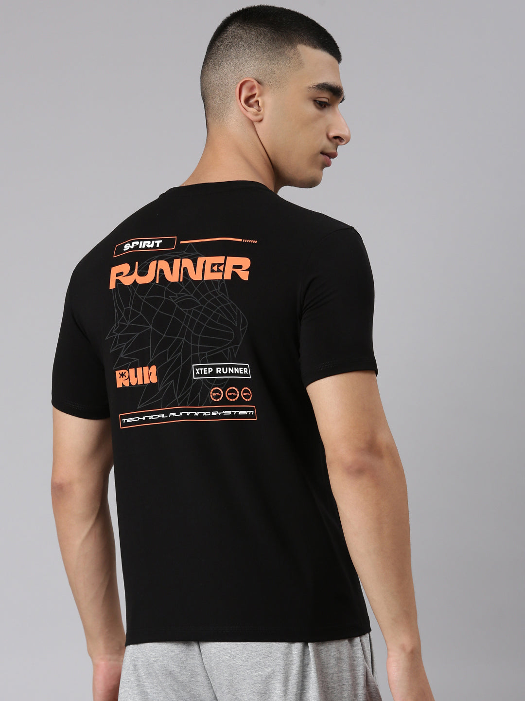 Xtep-Comfort Men Short-sleeve T-shirt