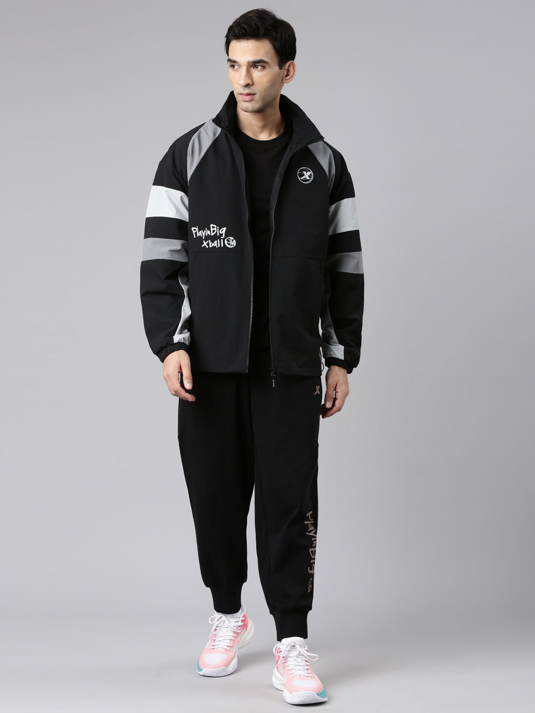 Xtep Men Windcheater Sporty Jacket