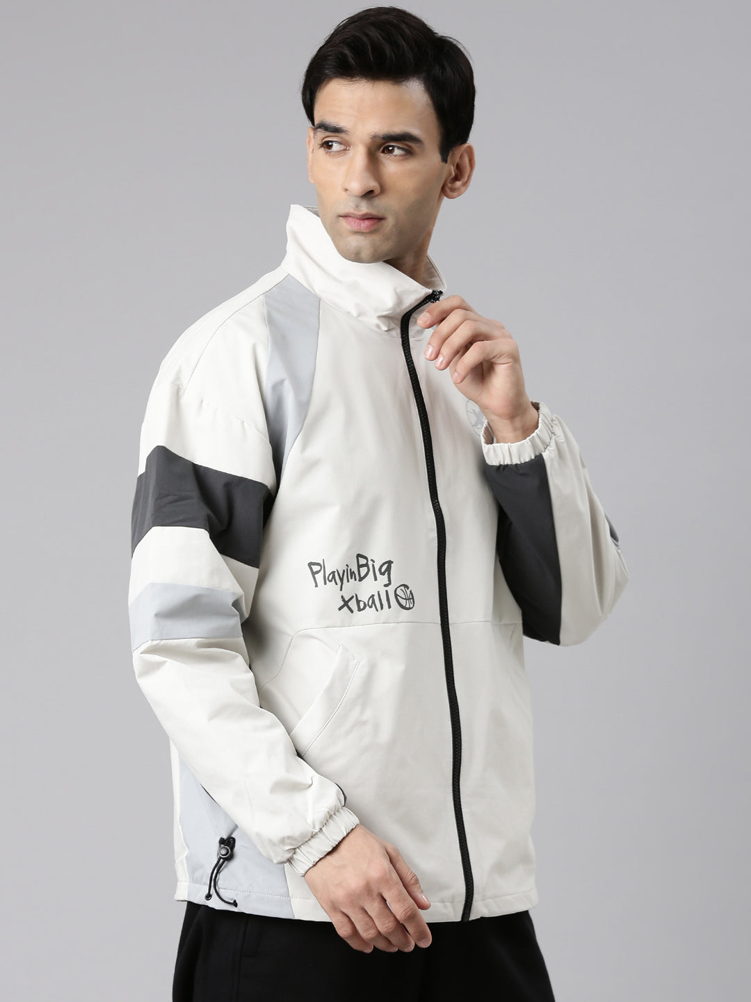 Xtep Men Windcheater Sporty Jacket