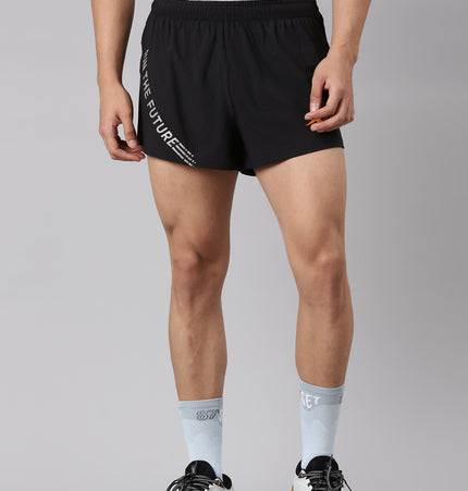 Xtep-Comfort Men Woven Shorts - Black / M