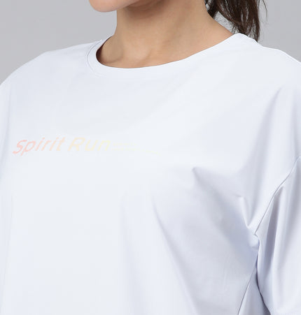 Xtep-Comfort Women Short-sleeve T-shirt