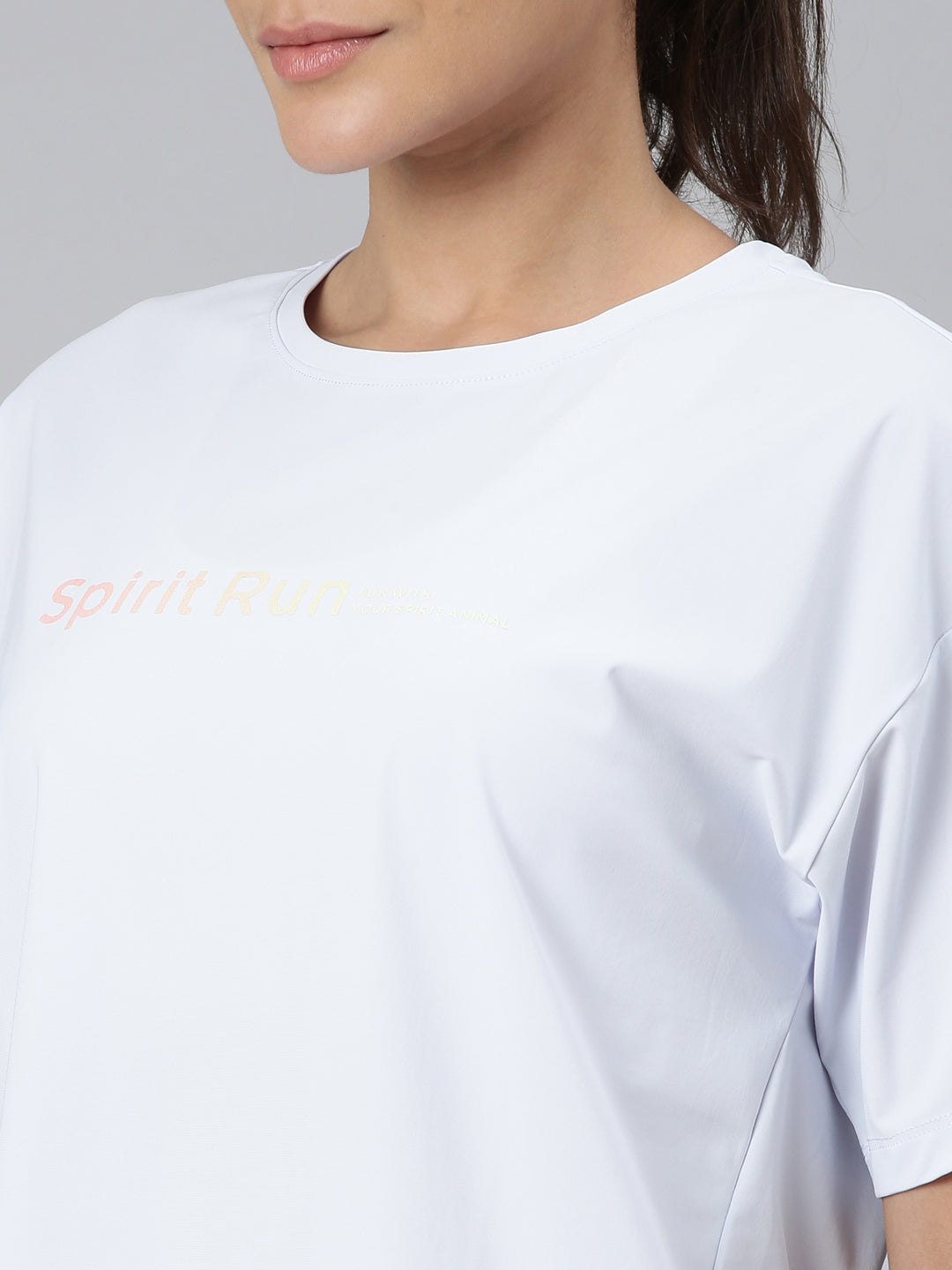 Xtep-Comfort Women Short-sleeve T-shirt