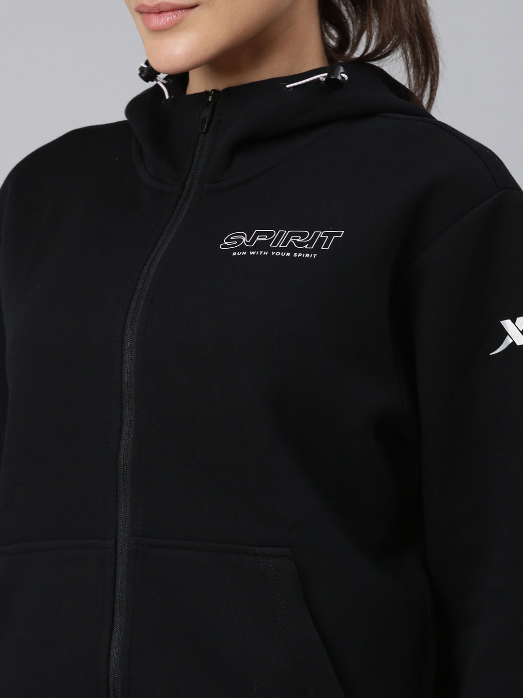 Xtep Hoodie Printed Sweatshirt