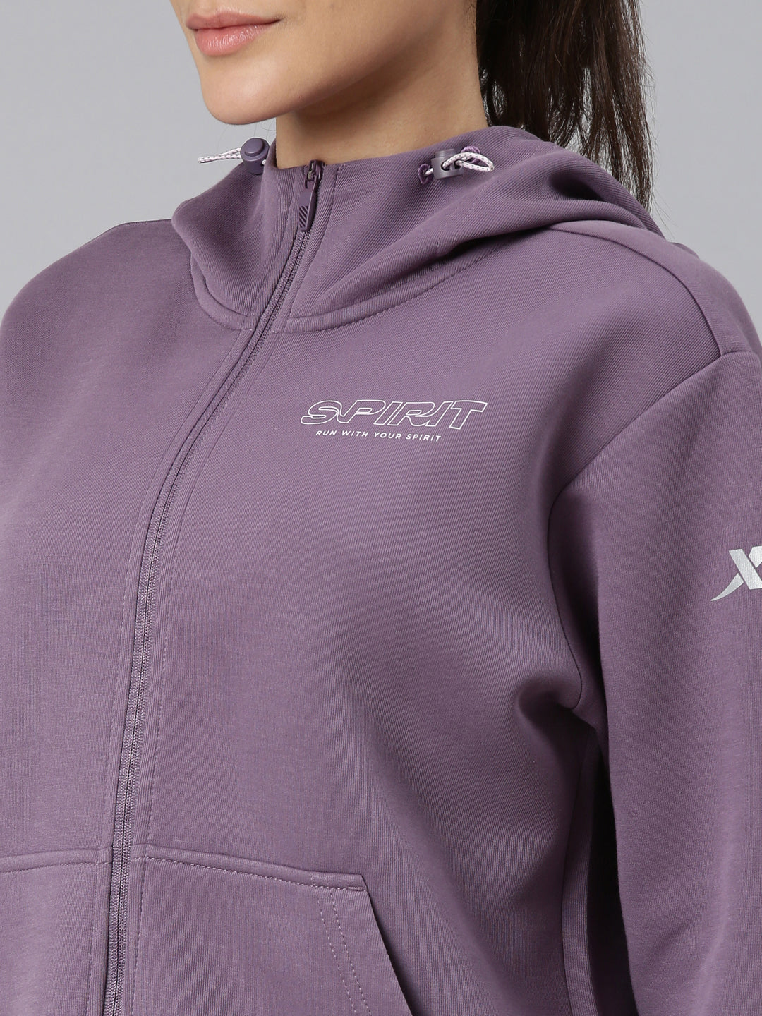 Xtep Hoodie Printed Sweatshirt