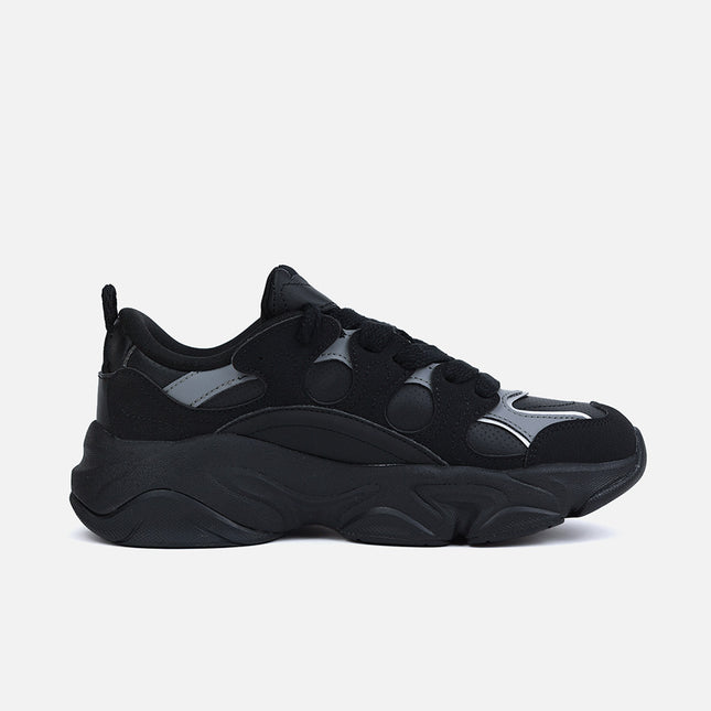 Xtep Urban Retro Casual Shoes - Black / Gray / 35