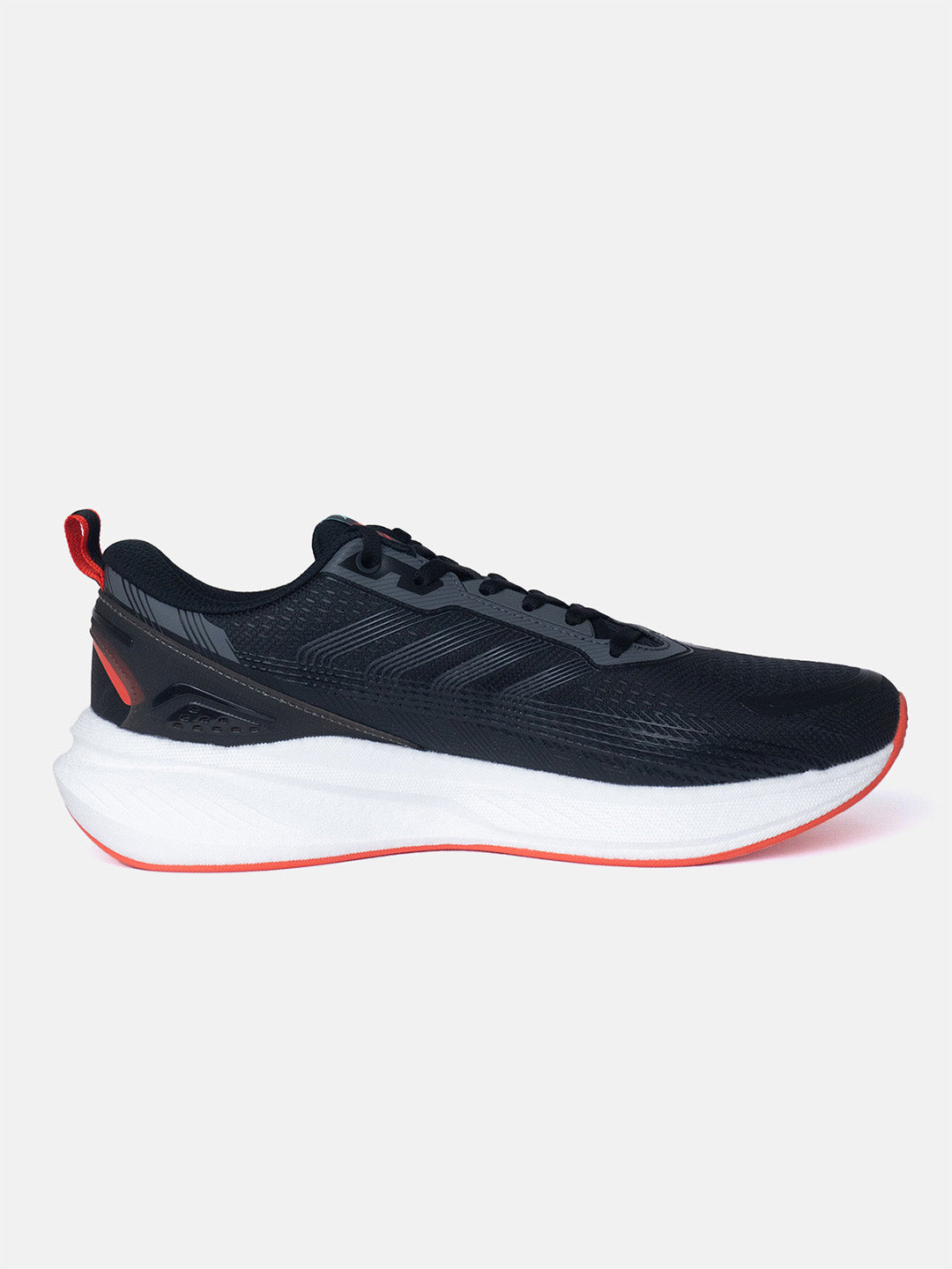 Xtep Men Ace Running Shoes - Black/Charcoal Grey / 40