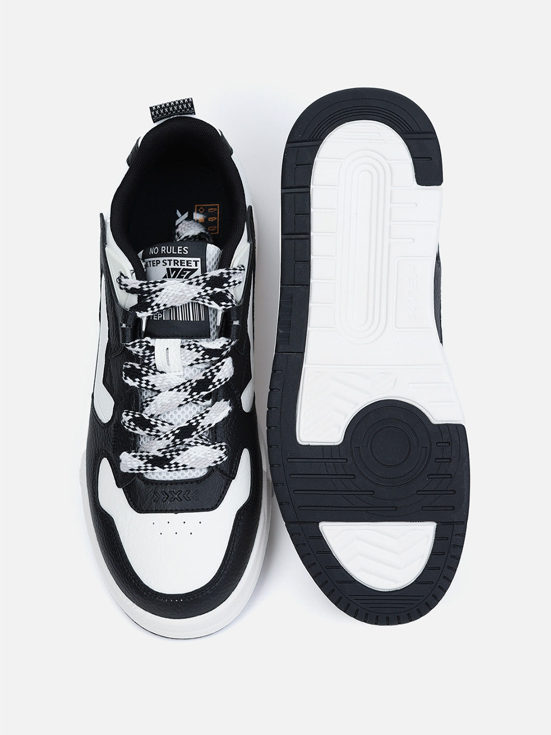 Xtep Men Colourblocked Skateboarding Shoes