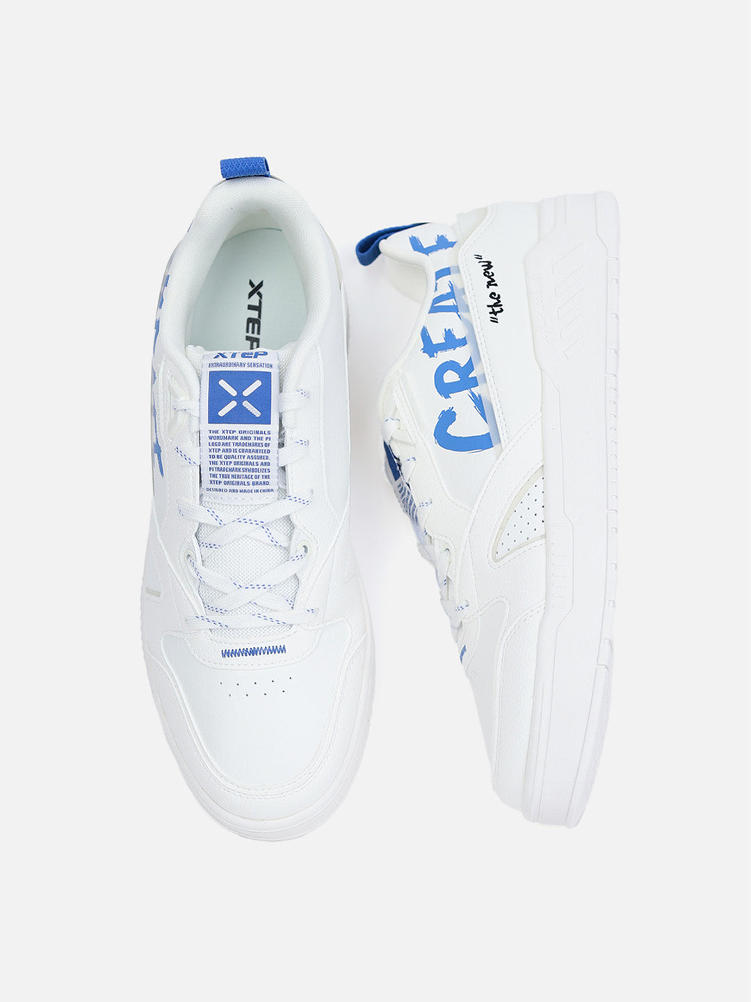 Non-Marking Skateboard Sneakers - Canvas White