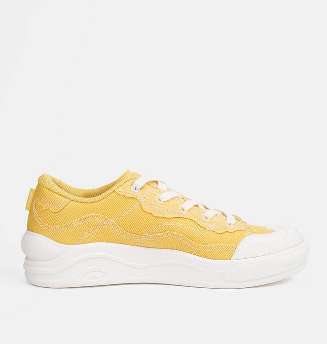 Xtep Women Skateboarding Shoes - Yellow White / 35
