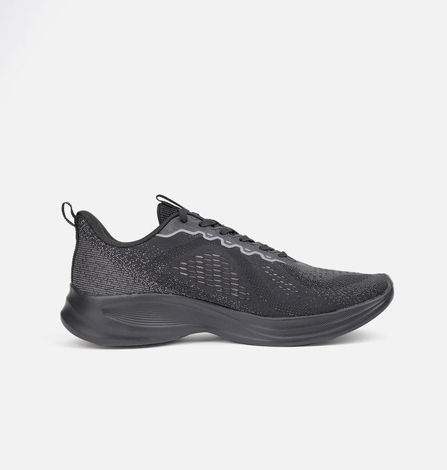 Xtep Men Running Shoes - Black / 40