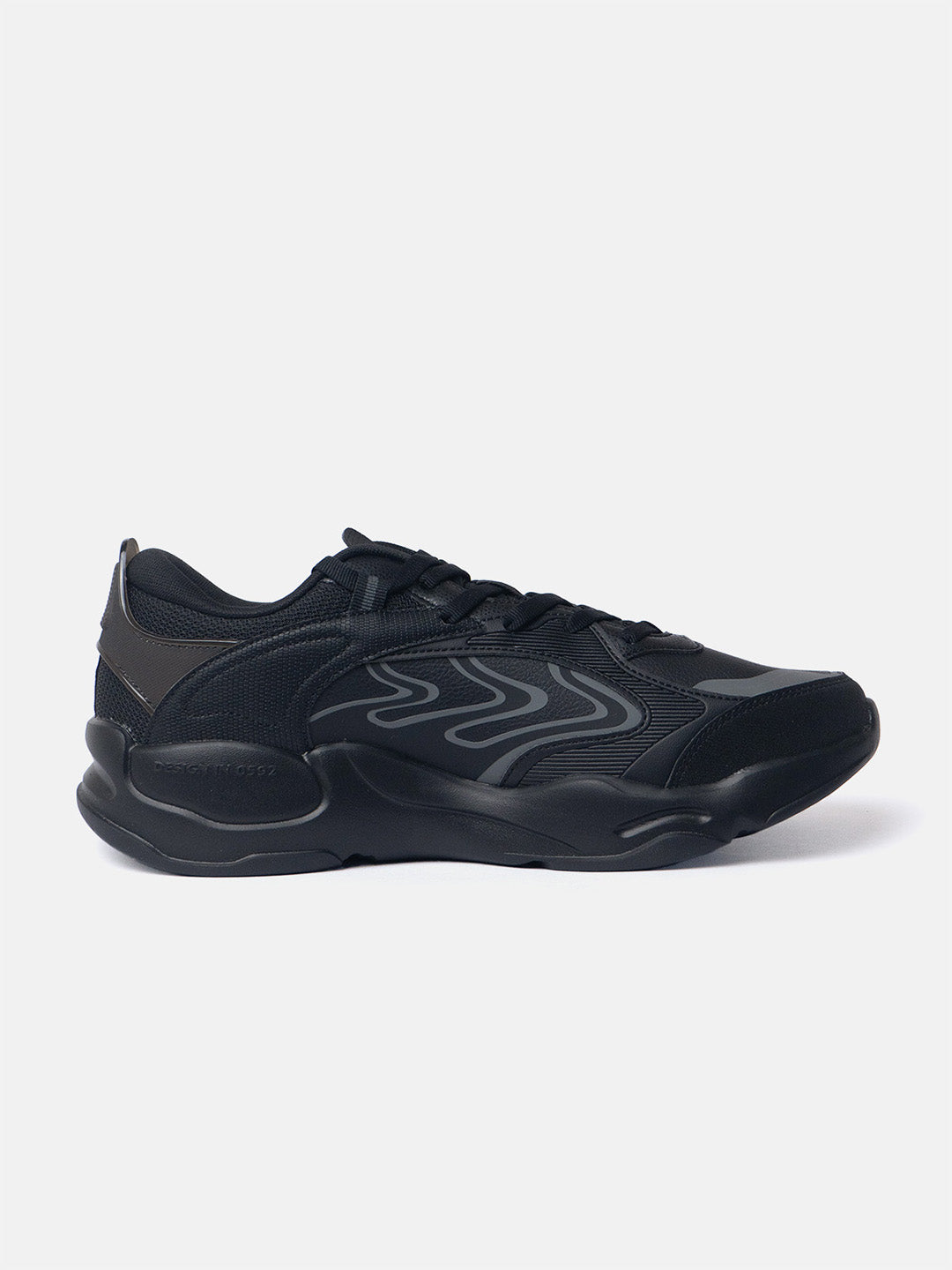 Xtep Men Dad Series Casual Shoes - Black / 40