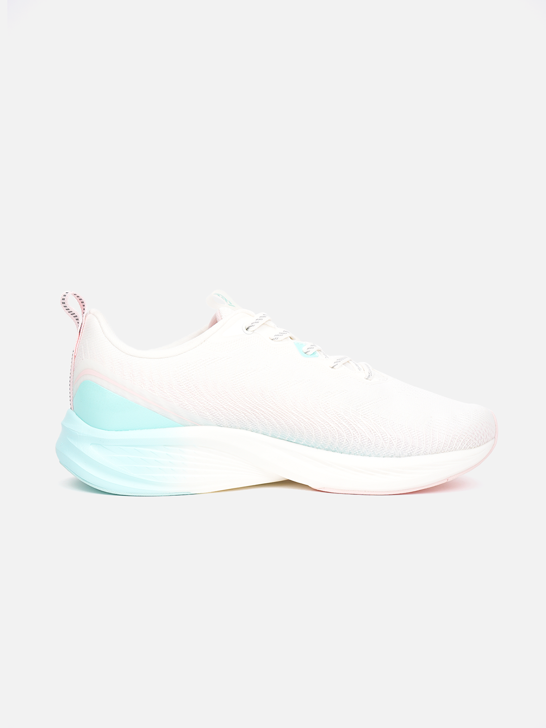 Xtep Women Dynamic Foam Running Shoes - Canvas White / Sky Blue / 35