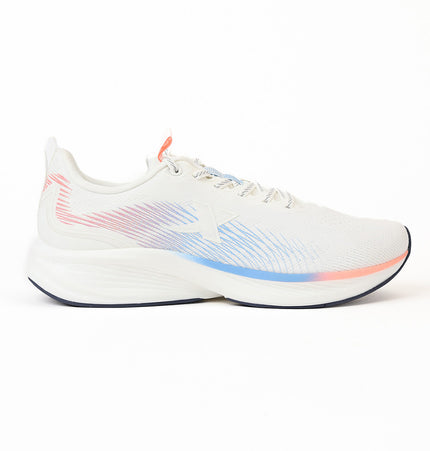 Xtep Men Feather Foam Running Shoes - Canvas White/NC Blue / 39