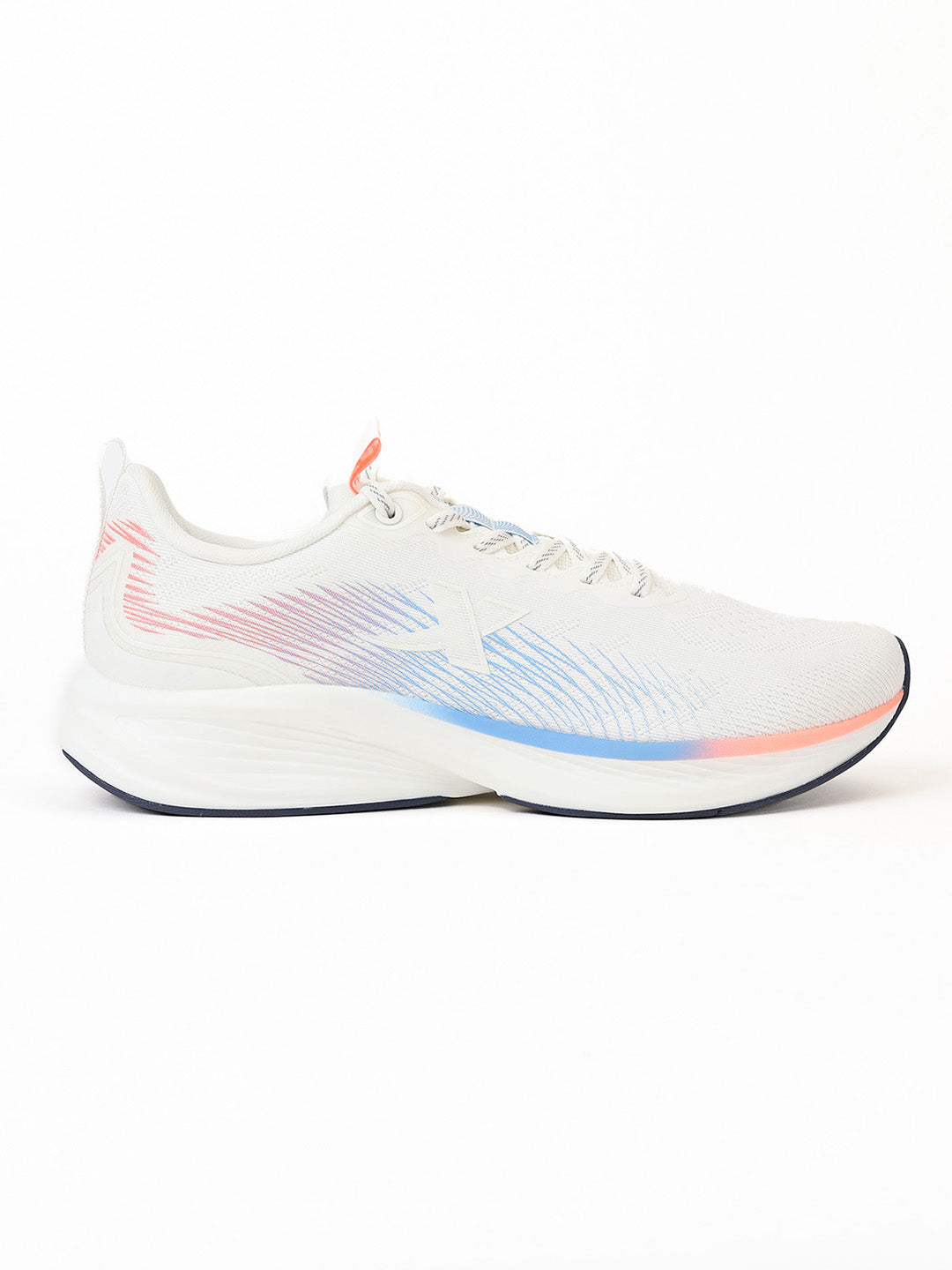 Xtep Men Feather Foam Running Shoes - Canvas White/NC Blue / 39