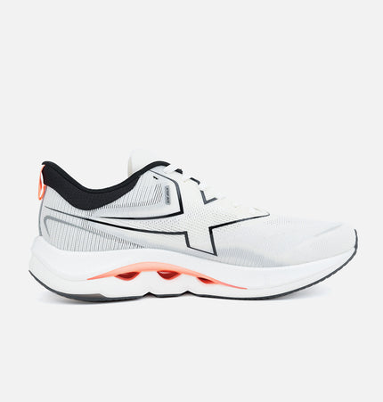 Xtep Men Ace Running Shoes - Canvas White / Black / 39
