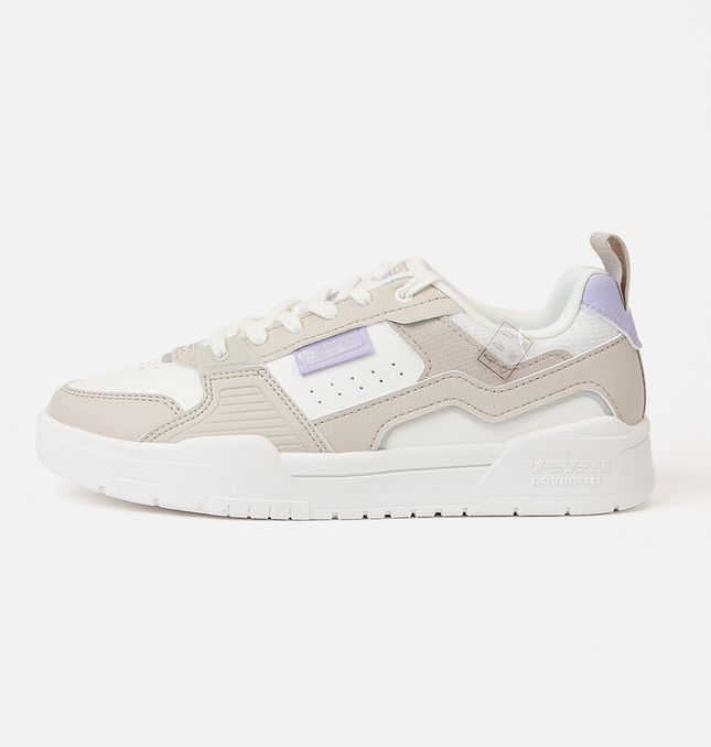 Xtep Skateboarding Shoes - Canvas White / Moon Grey / 37