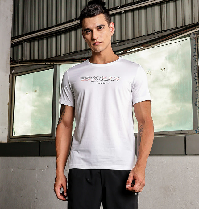Xtep Men Active Printed T-shirt