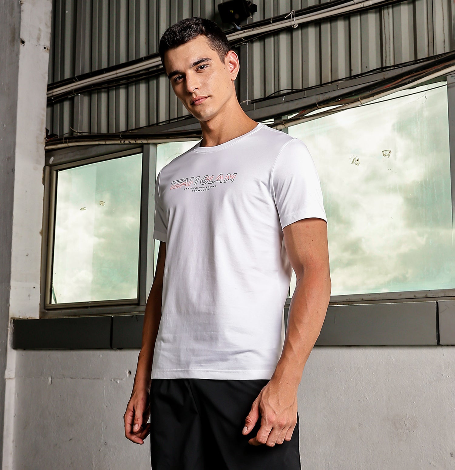 Xtep Men Active Printed T-shirt