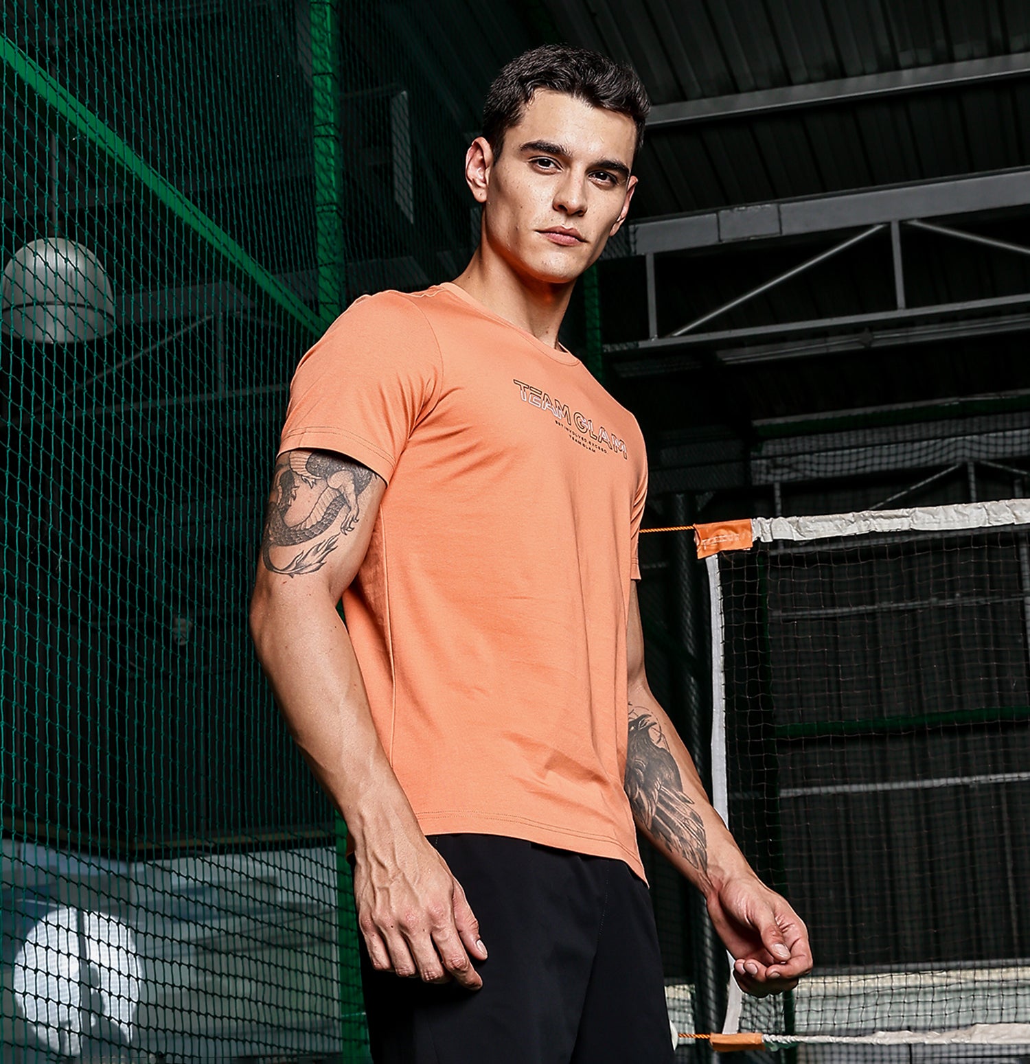 Xtep Men Active Printed T-shirt