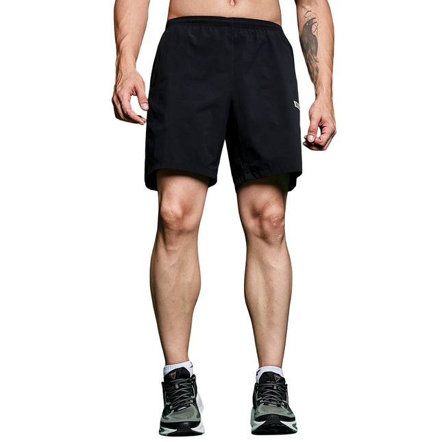 Xtep Men Quick-Dry Woven Shorts - Black / S