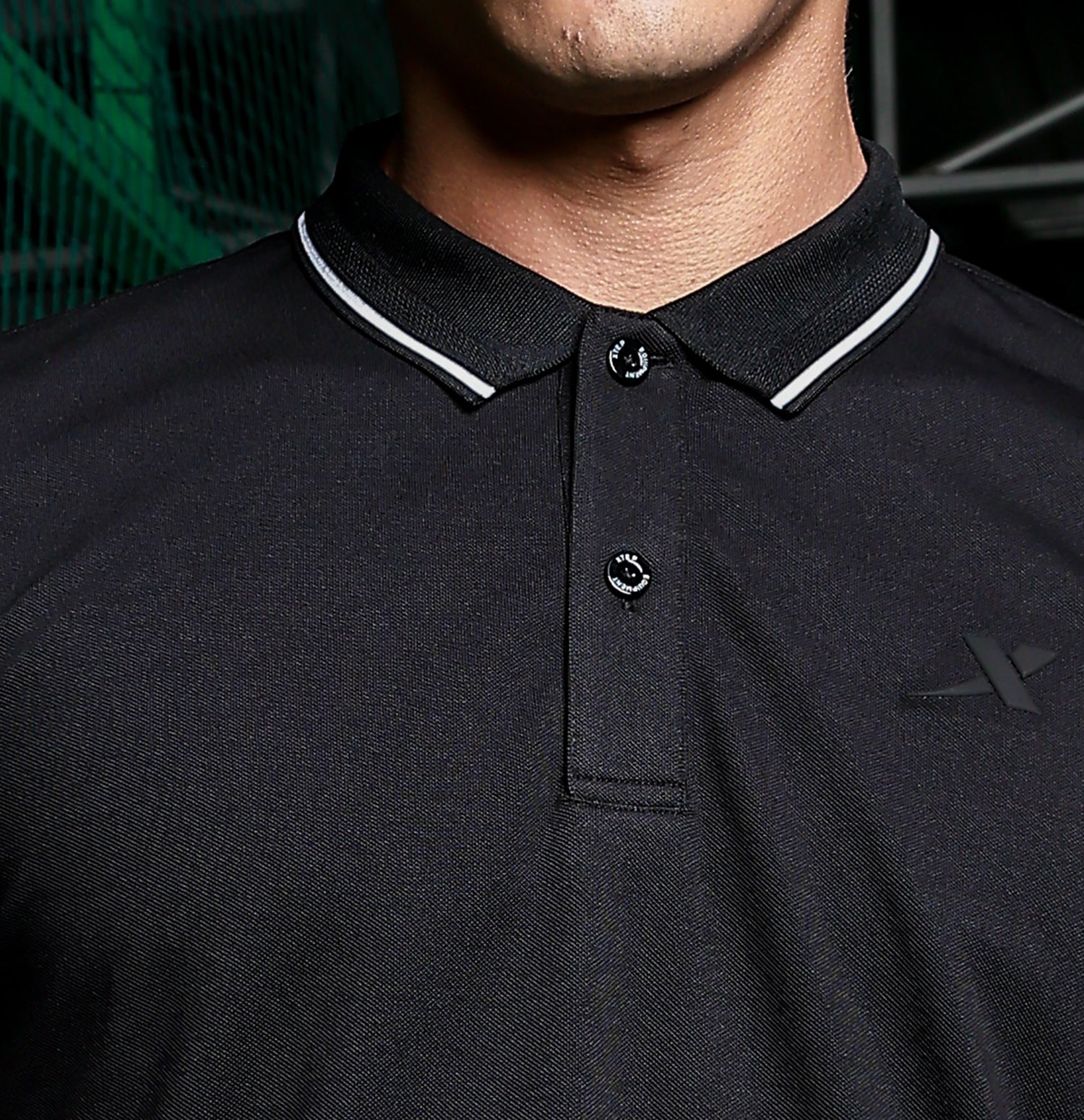 Xtep Men Lifestyle Sorona Polo T-Shirt – Breathable & Antibacterial