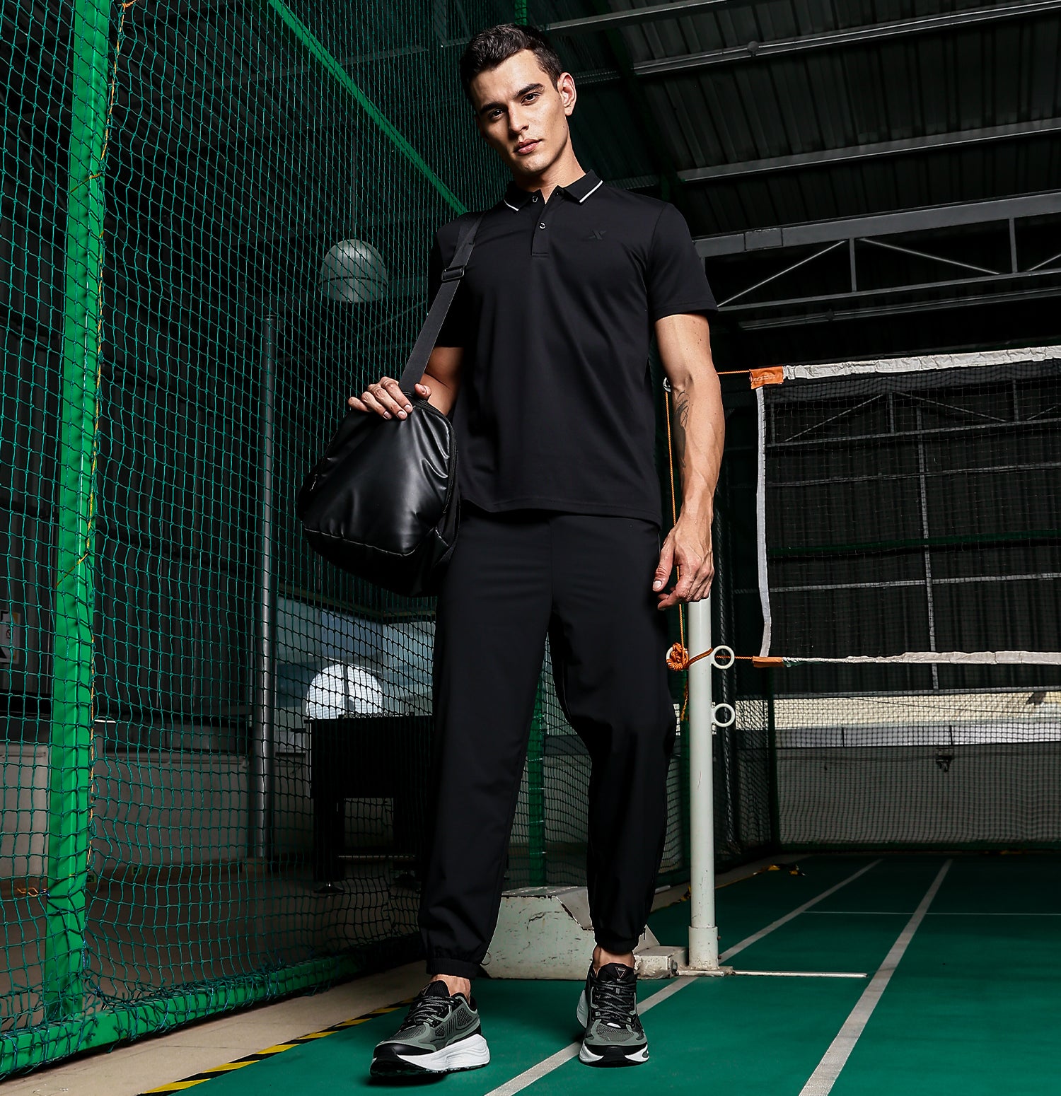 Xtep Men Lifestyle Sorona Polo T-Shirt – Breathable & Antibacterial