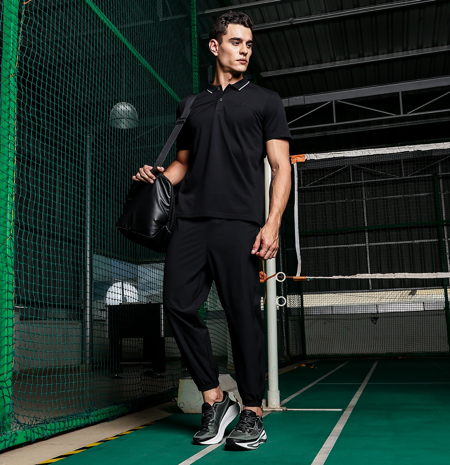Xtep Men Lifestyle Sorona Polo T-Shirt – Breathable & Antibacterial