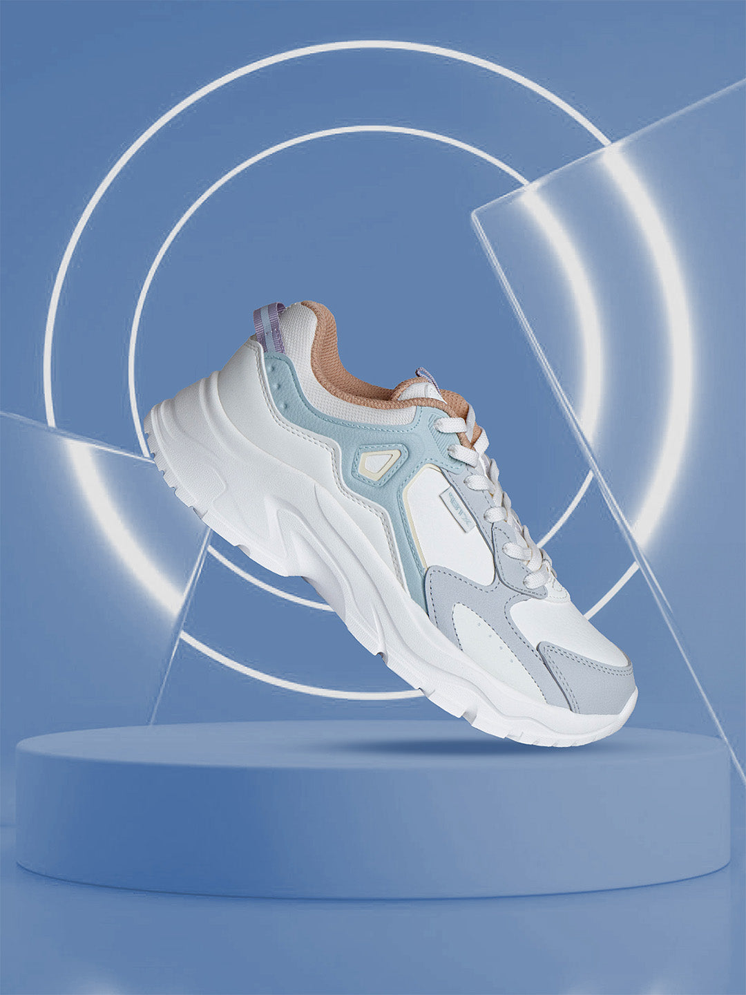 Xtep Women Colourblocked Sneakers