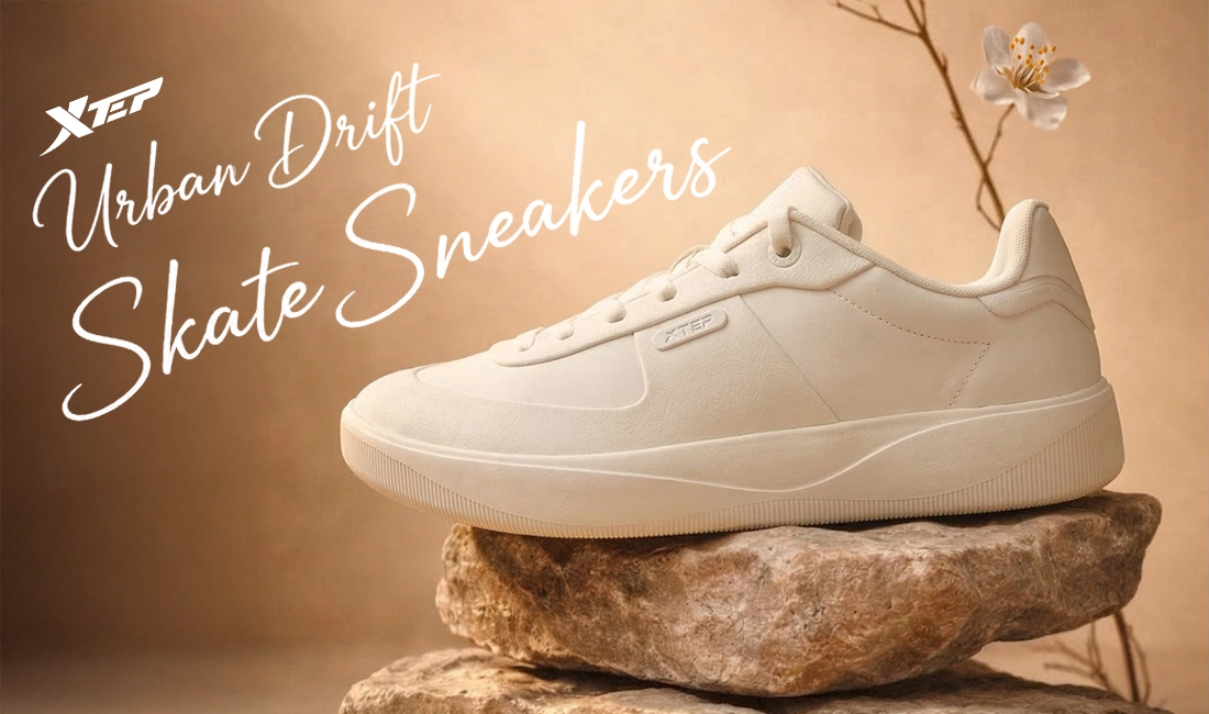 Split Suede Leather Sneakers - Canvas White
