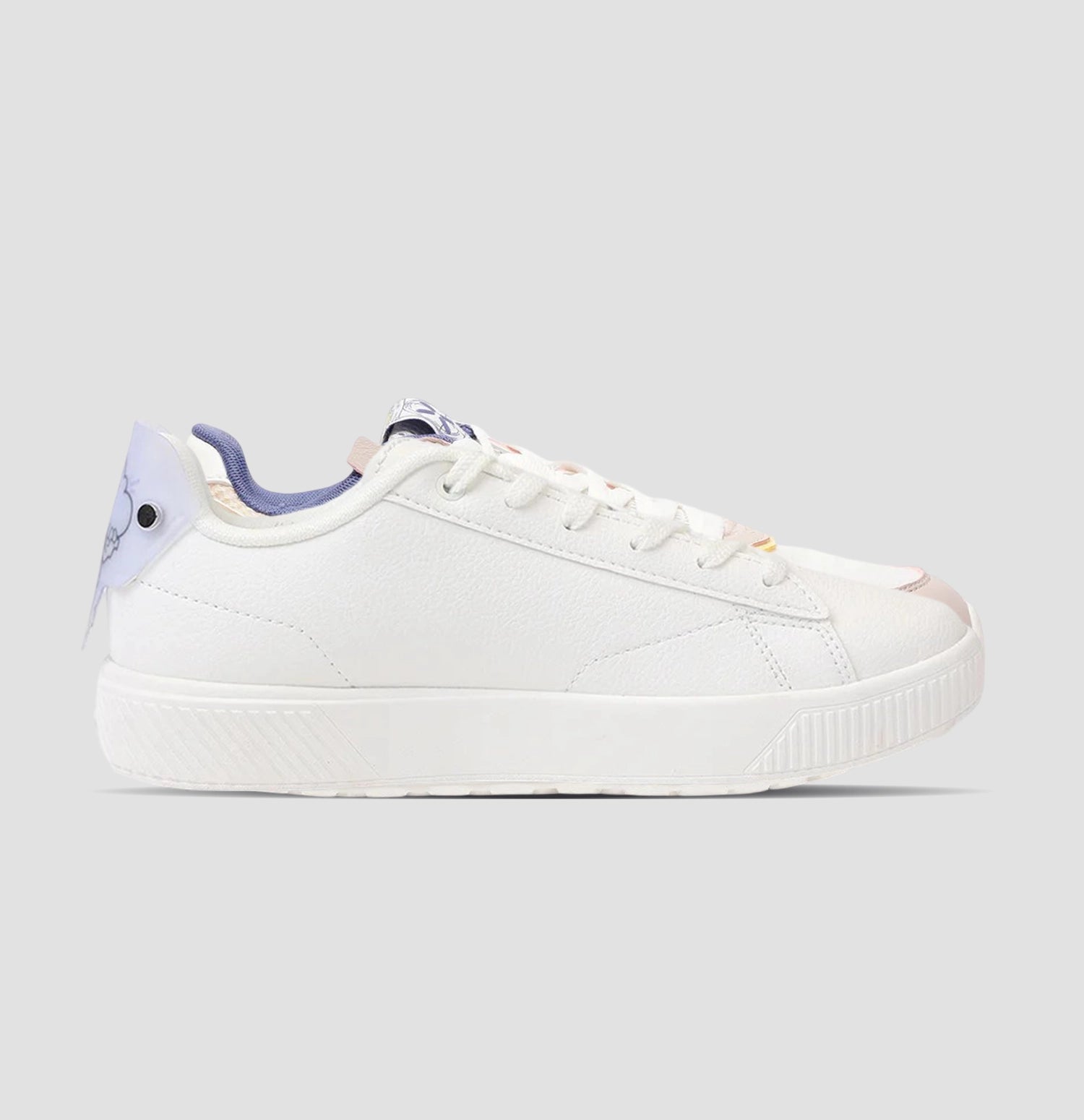 Xtep Women Classic Games Shoes - Canvas White/Shadow Blue / 35