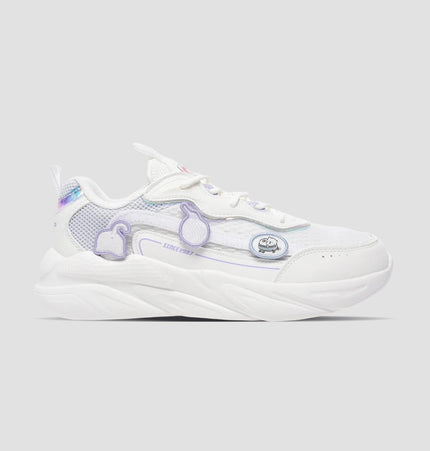 Xtep Women Urban Retro Sneakers - Canvas White / Moonbeam Gray / 35