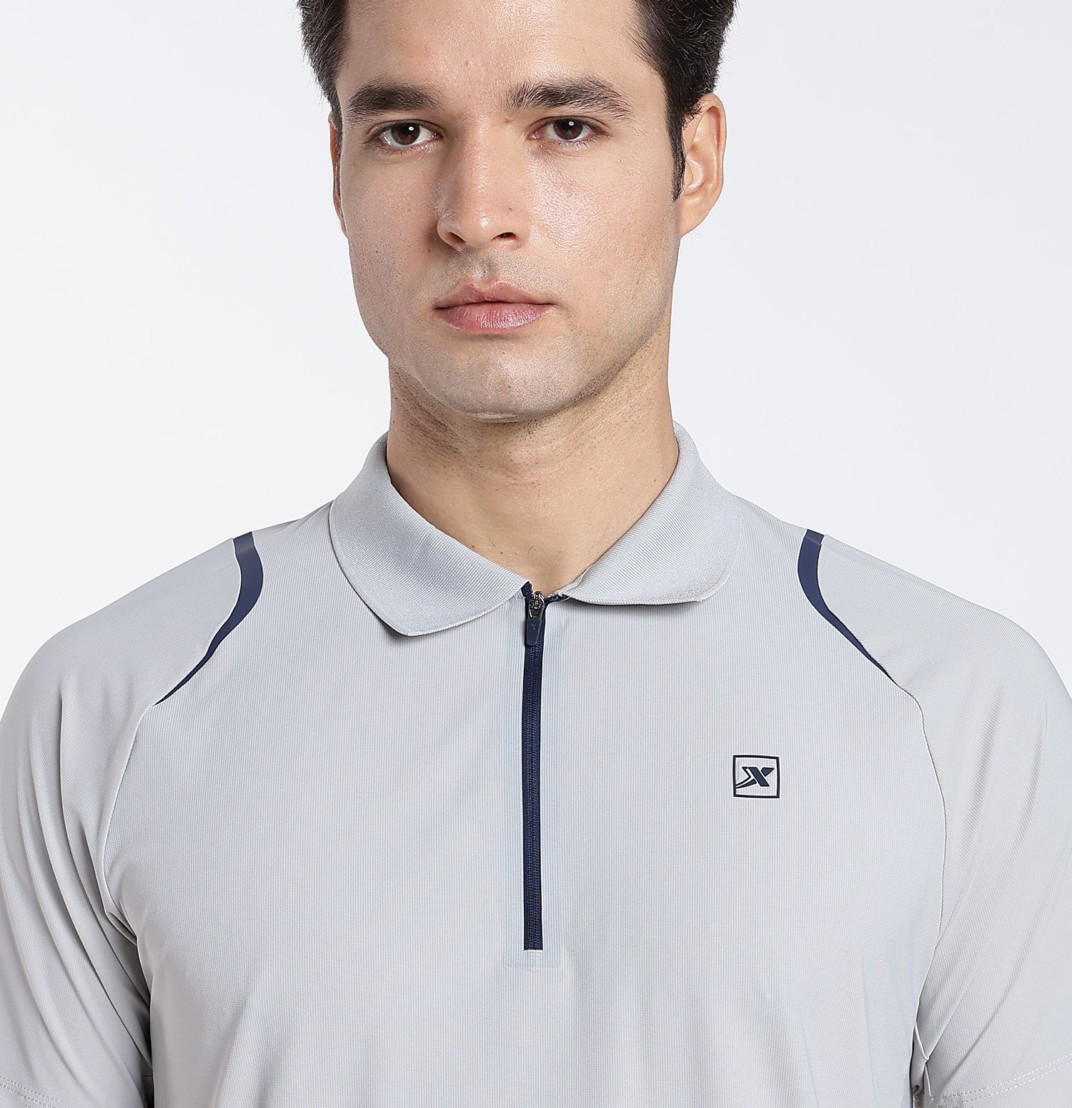 WarpKnit Performance Polo T-Shirt - Cadet Grey