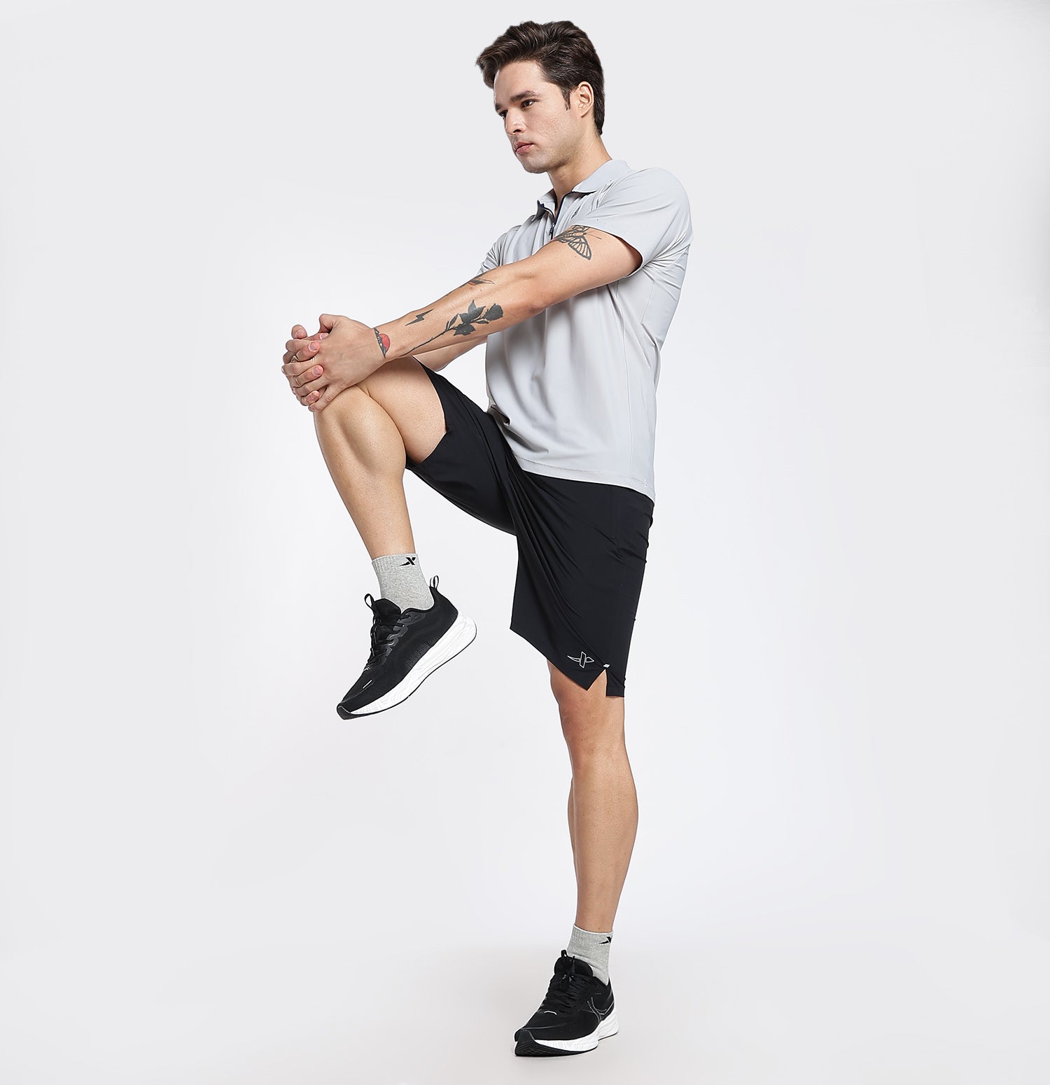 SmoothWeave Woven Shorts - Black
