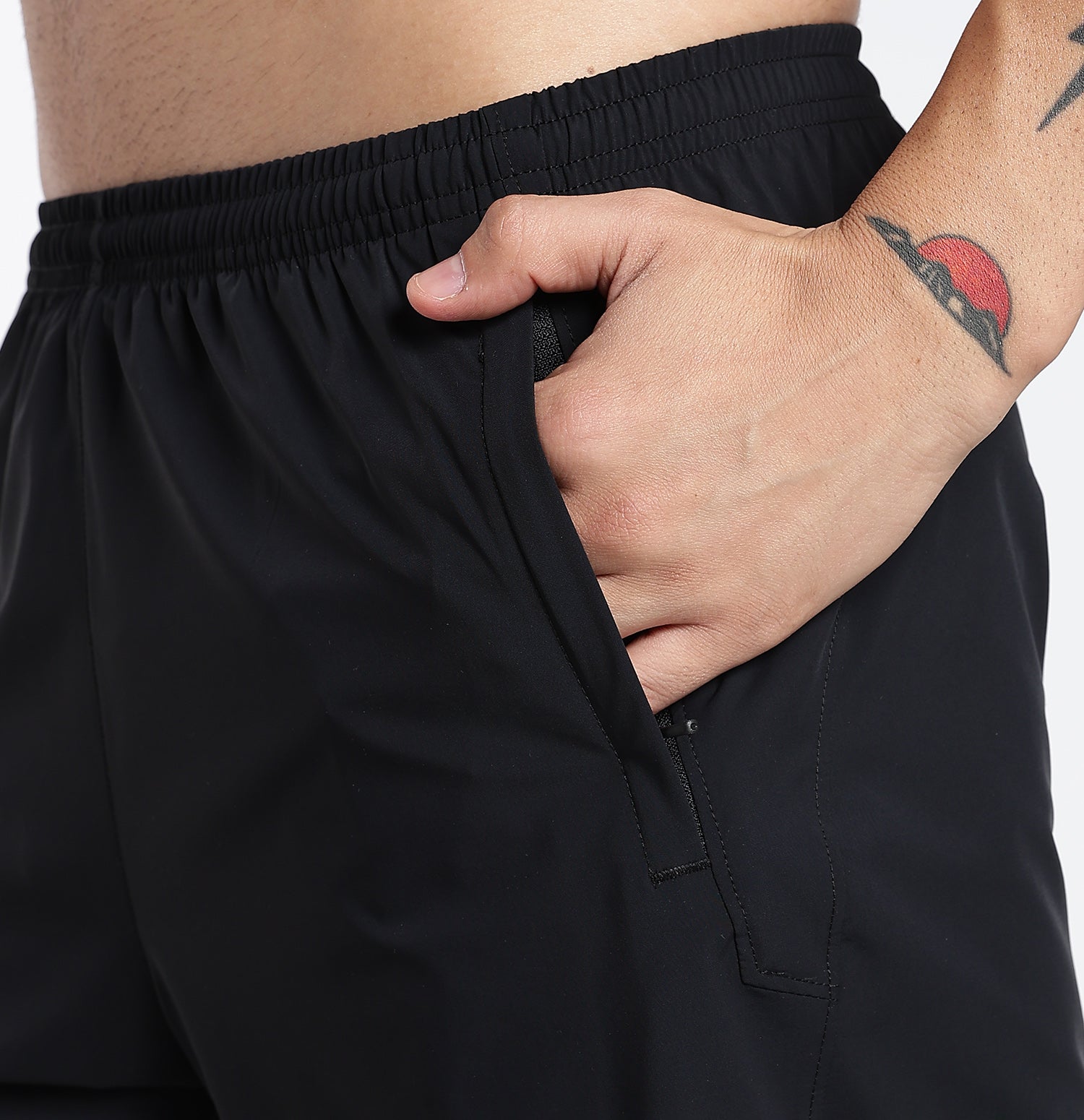 SmoothWeave Woven Shorts - Black