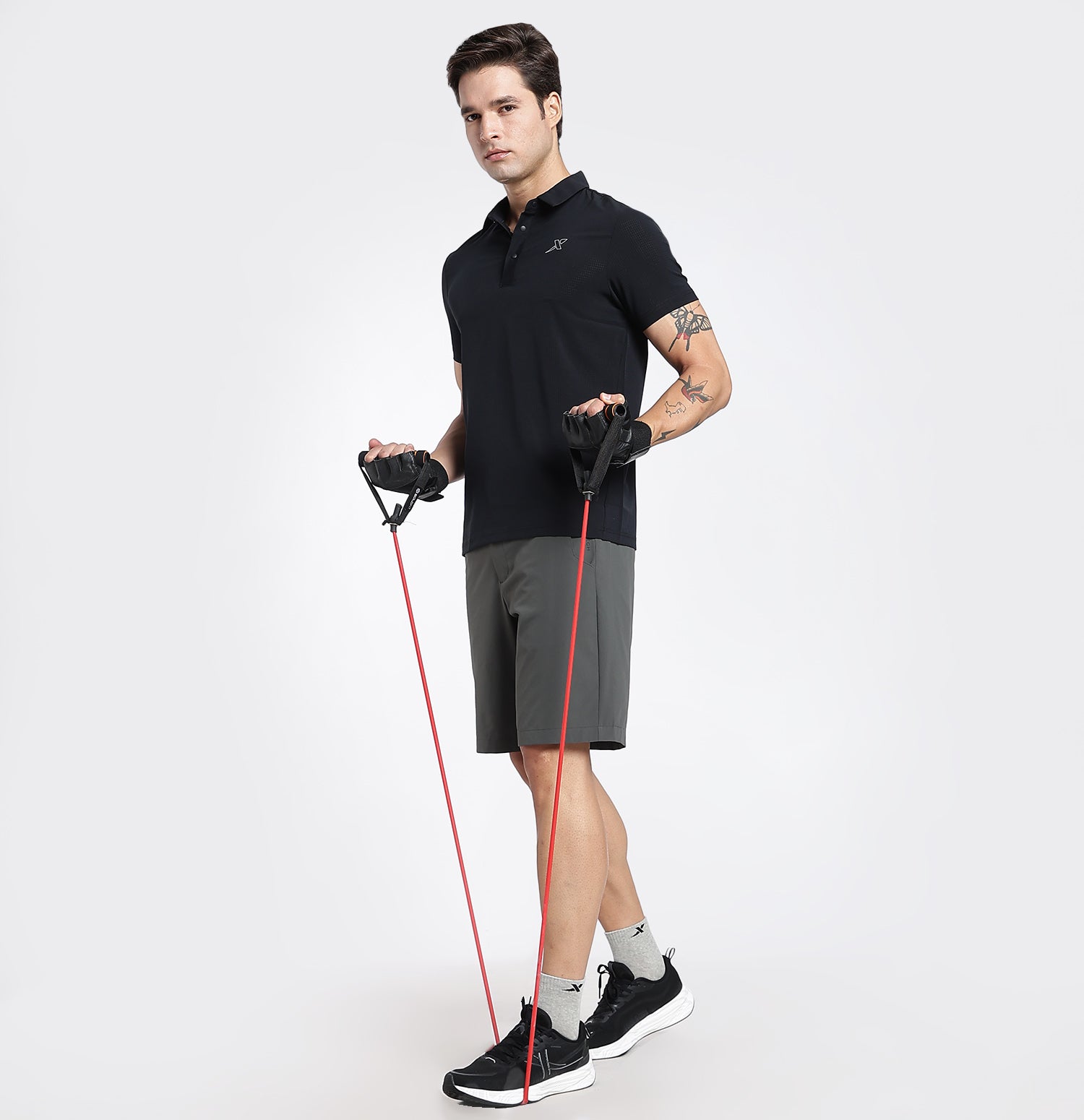 QuickDry Performance Polo T-Shirt - Black