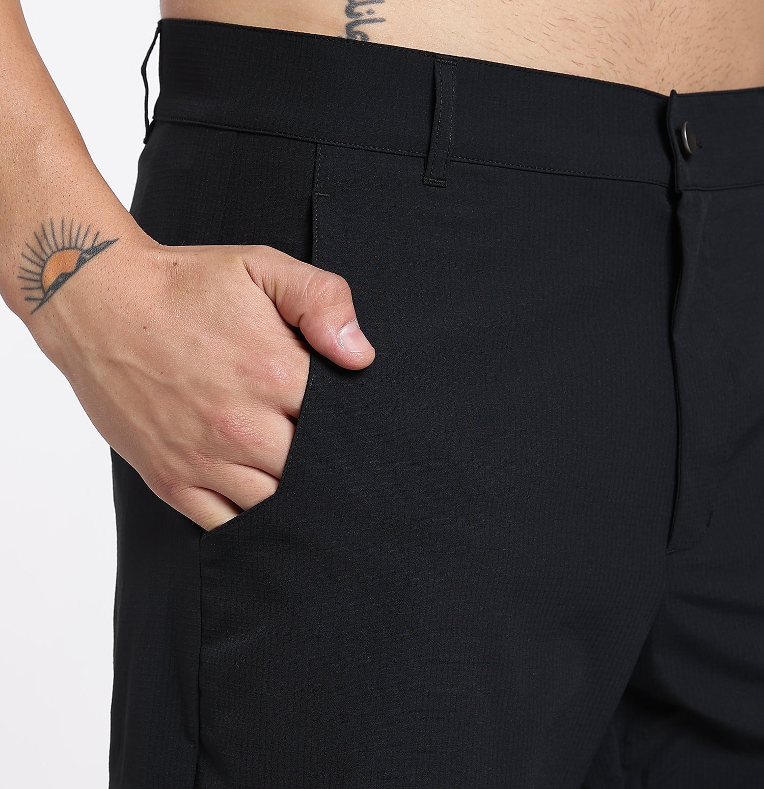 SoftTwill Dry Active Shorts - Black