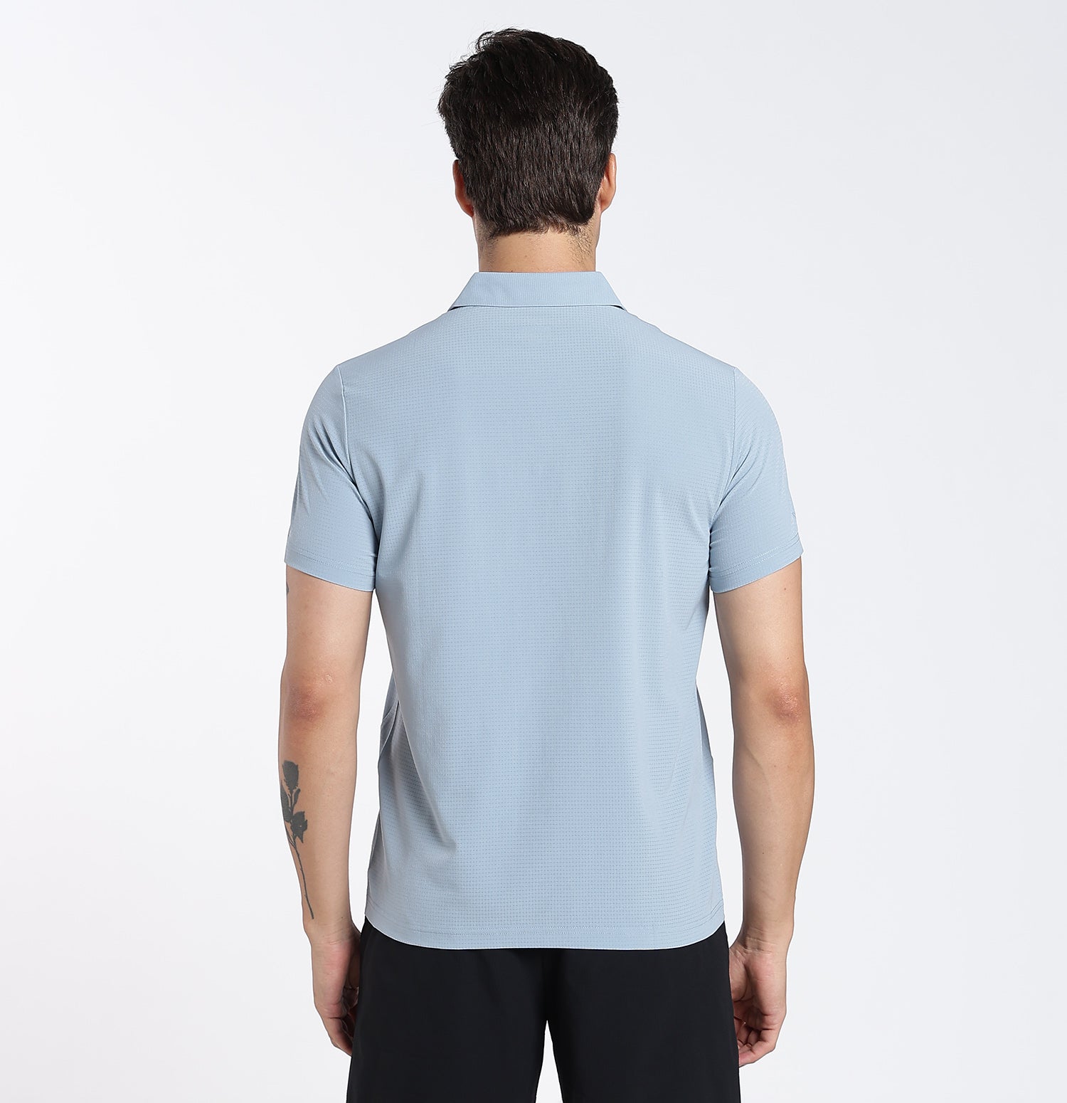 QuickDry Performance Polo T-Shirt  - Blue
