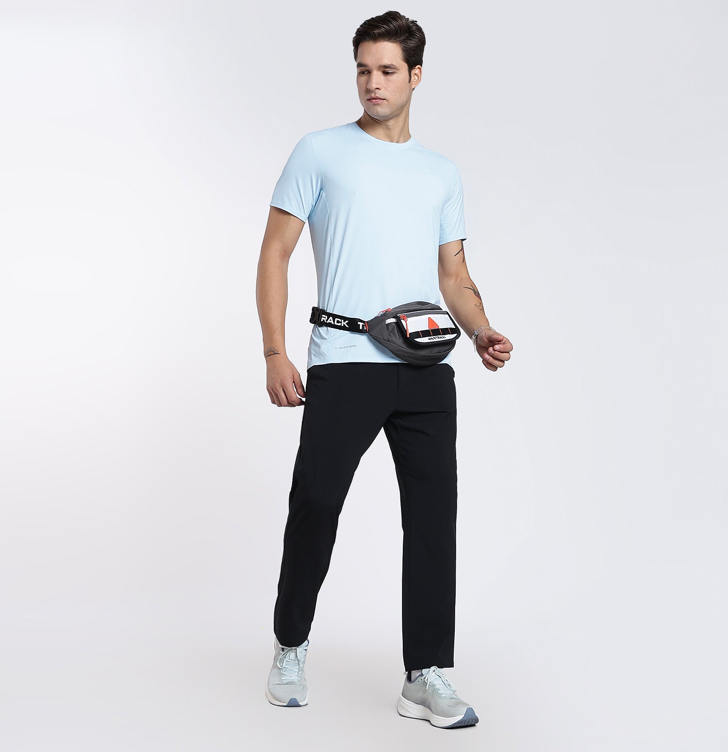 DryFlex Textured Knit T-Shirt - Vast Water Blue