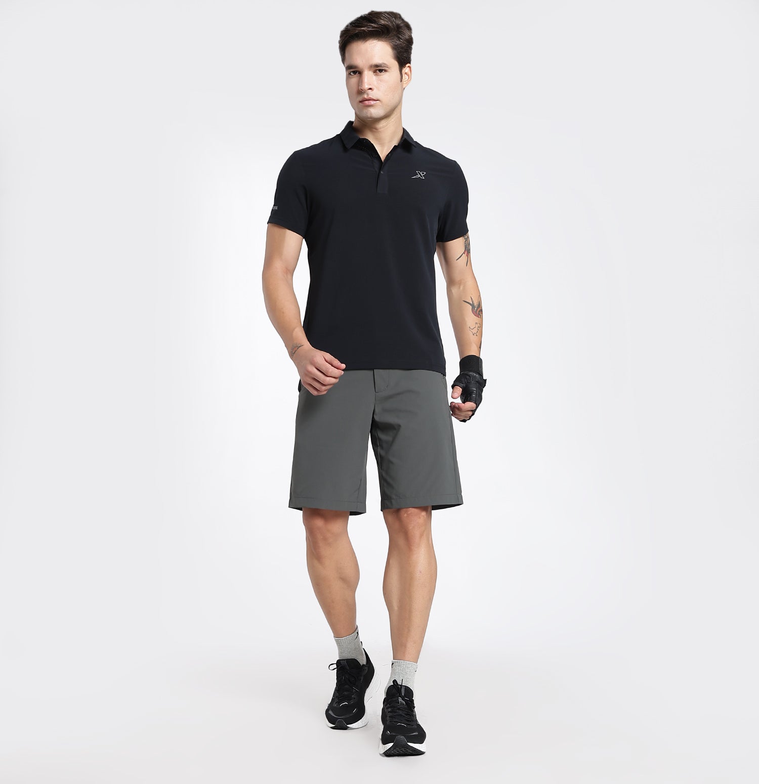 SoftTwill Dry Active Shorts - Grey