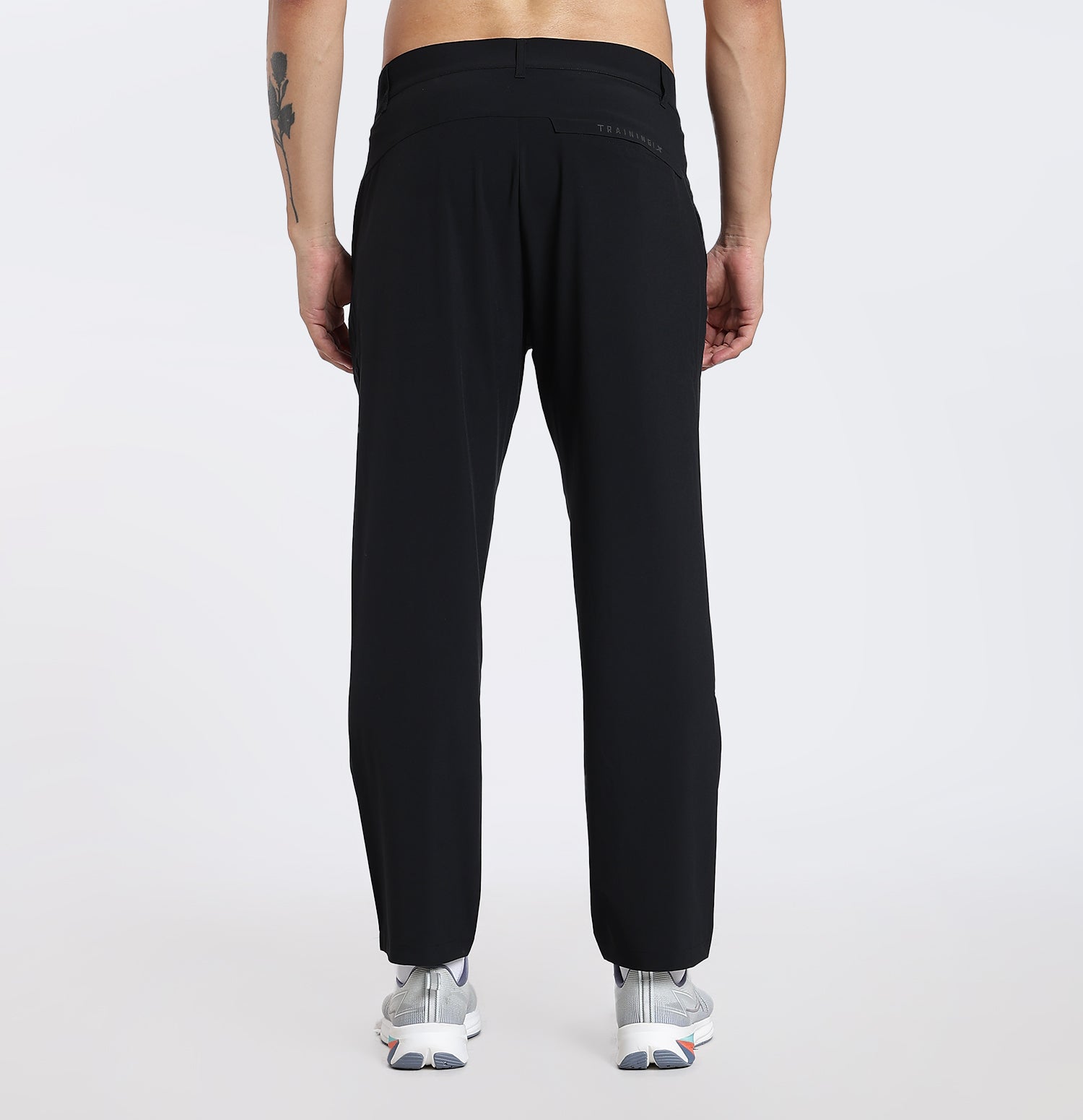 Elastic Weave Quick-Dry Pants - Black