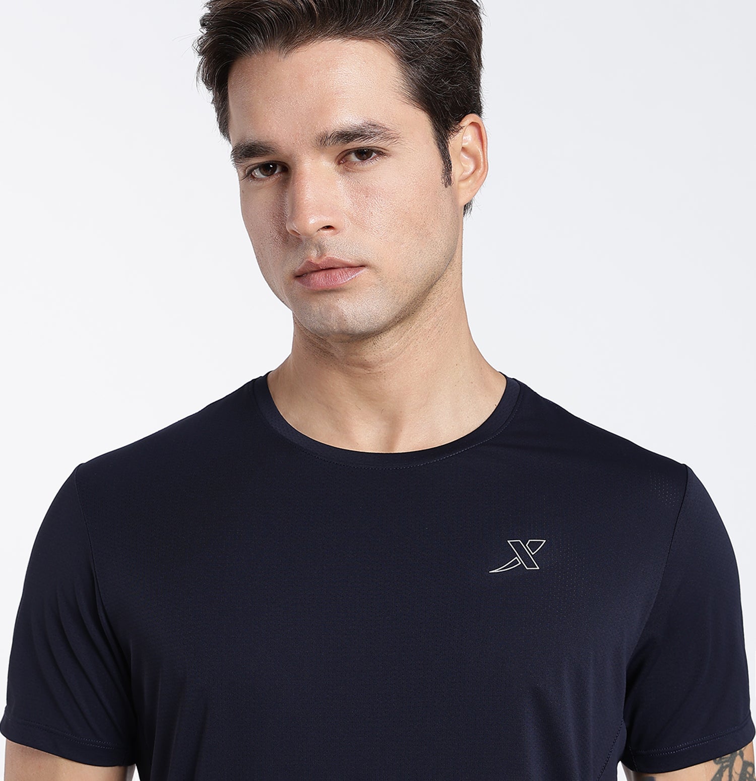 Ice-Cooling Anti-Bacterial T-shirt Night Blue