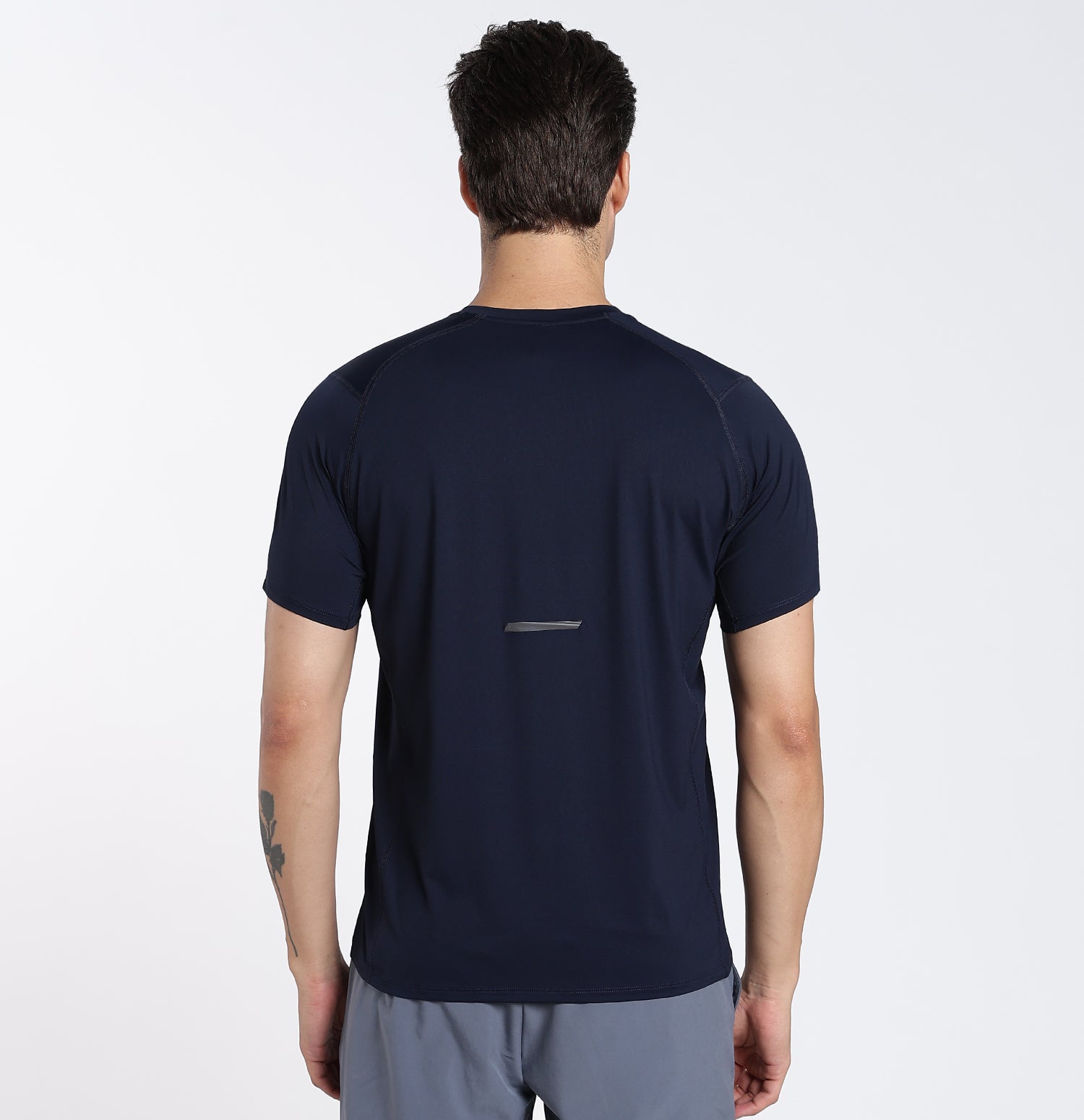 DryFlex Textured Knit T-Shirt - Night Blue